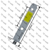 چیپ هدلایت سی او بی اچ چهار 15وات | COB H4 headlight chip X7 B/A