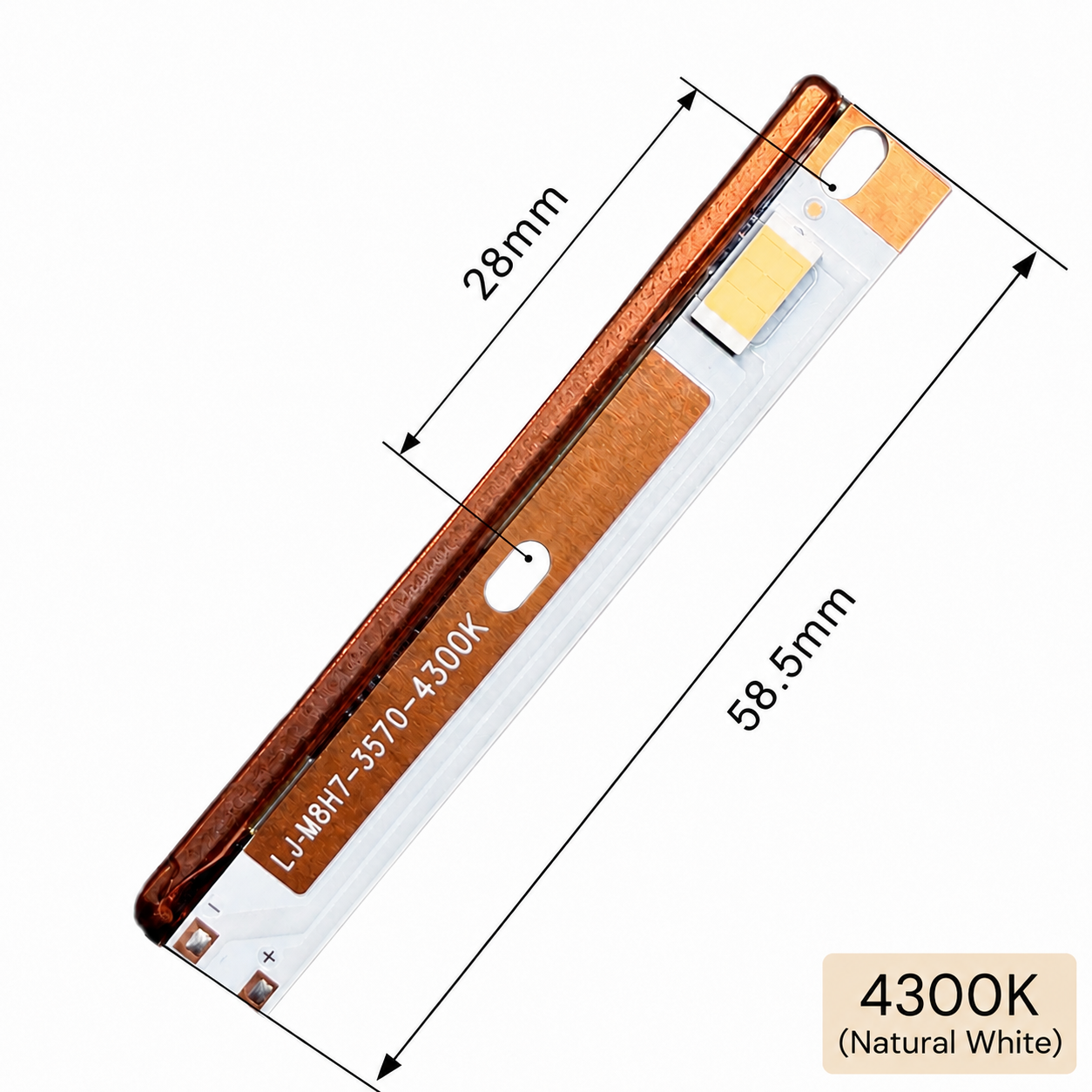 چیپ هدلایت سی اس پی اچ هفت ام هشت 60 وات | CSP M8-H7 4300N