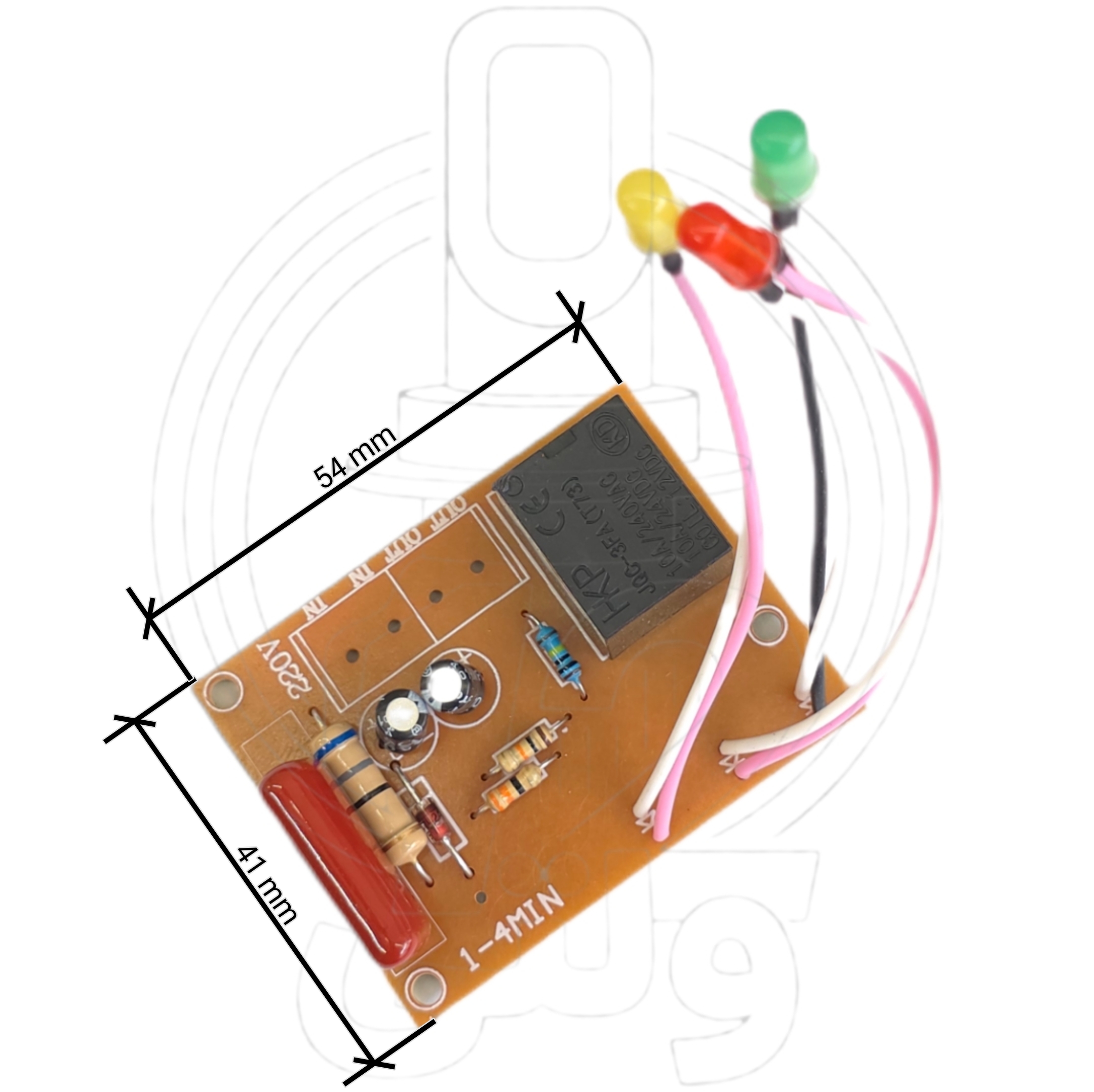 ماژول محافظ صوتی و تصویری * Audio and video power protection module