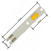 چیپ هدلایت سی اس پی رنگ زرد اچ هفت 30 وات | CSP headlight chip, yellow color, H7