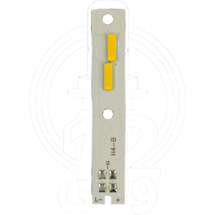 چیپ هدلایت سی اس پی اچ چهار نور زرد 30 وات | Yellow light CSP headlight chip H4 30W