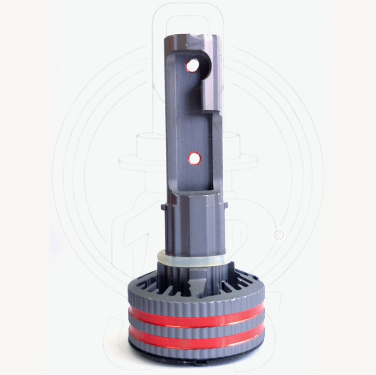 بدنه هدلایت دو کنتاکت H4 * Two-contact headlight body H4