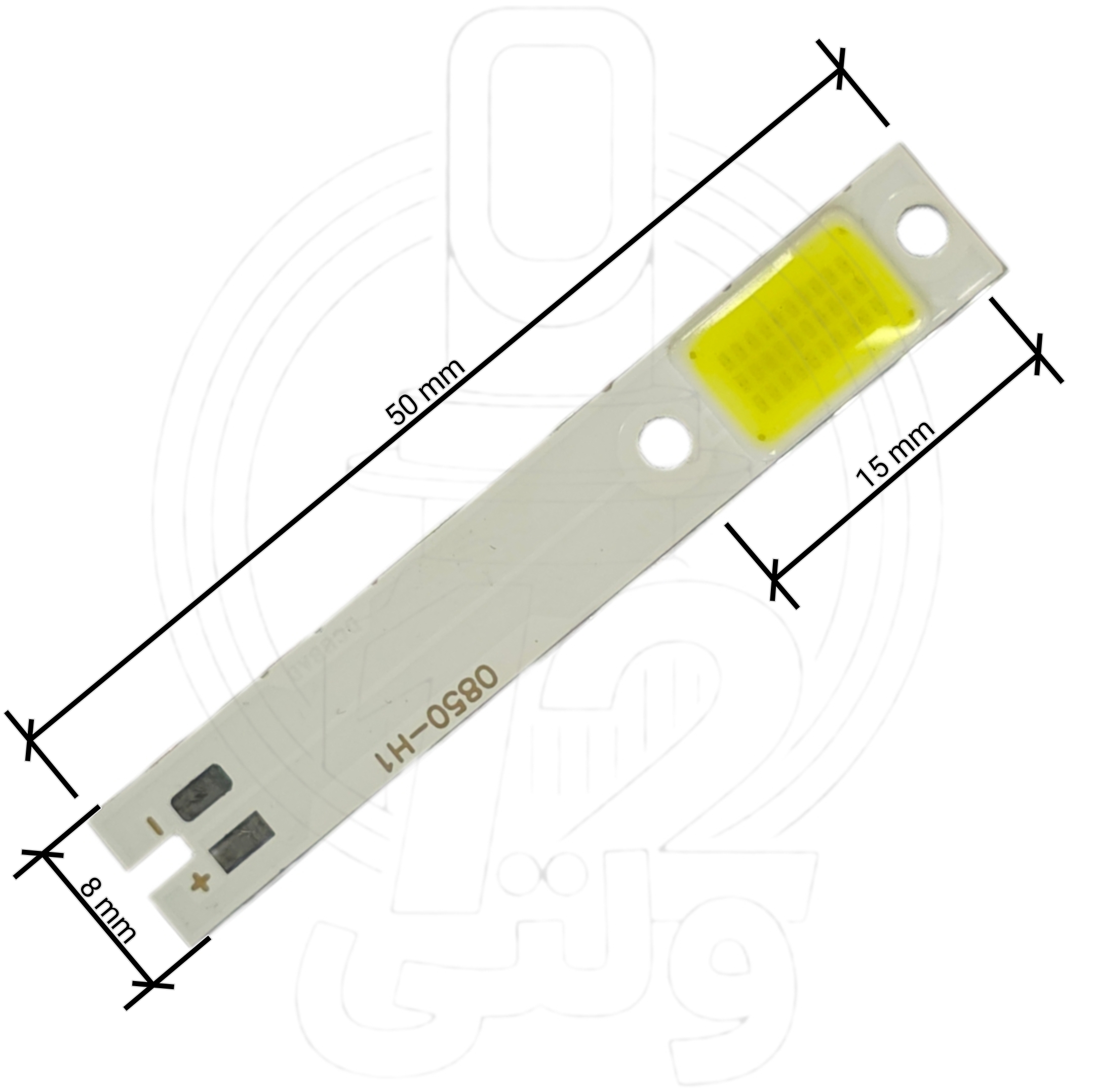 چیپ هدلایت سی او بی اچ یک 15 وات | COBH1 headlight chip 15W