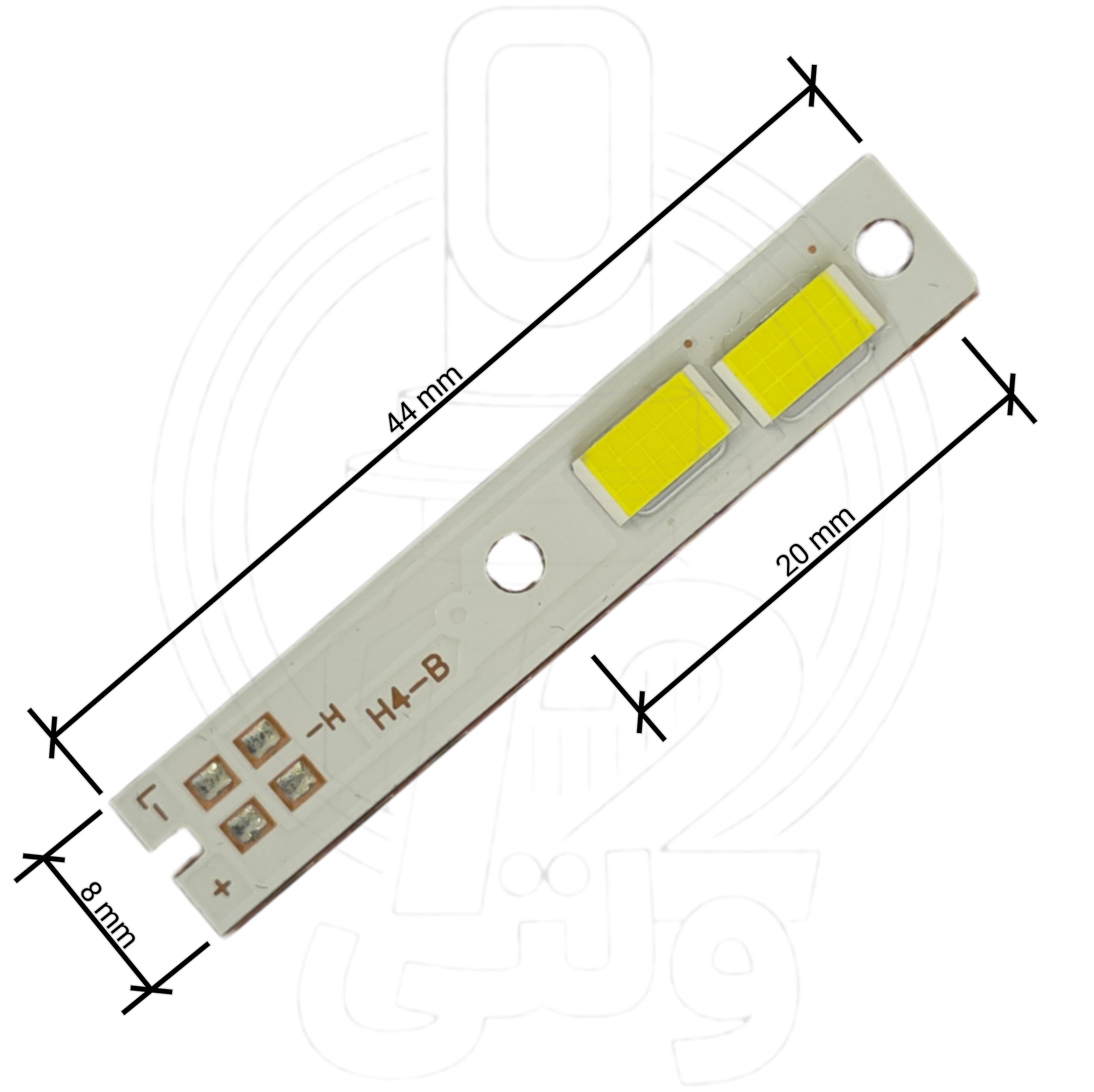 چیپ هدلایت سی اس پی اچ چهار 60 وات * CSP H4 headlight chip 60W