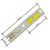 چیپ هدلایت سی اس پی اچ چهار 60 وات * CSP H4 headlight chip 60W