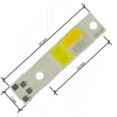 چیپ هدلایت سی او بی اچ سه سه رنگ 27 وات * COB H3 headlight chip, three colors 3C 27 W