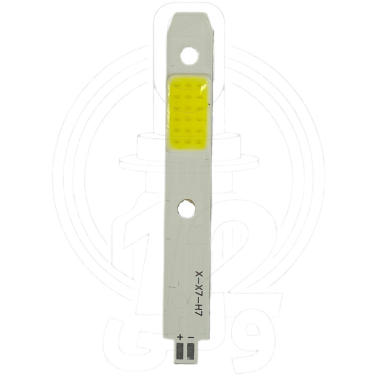 چیپ هدلایت سی او بی ایکس هفت اچ هفت 9 وات | COB X7 H7 headlight chip 9W