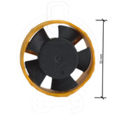 فن هدلایت زرد و مشکی * Yellow and black headlight fan