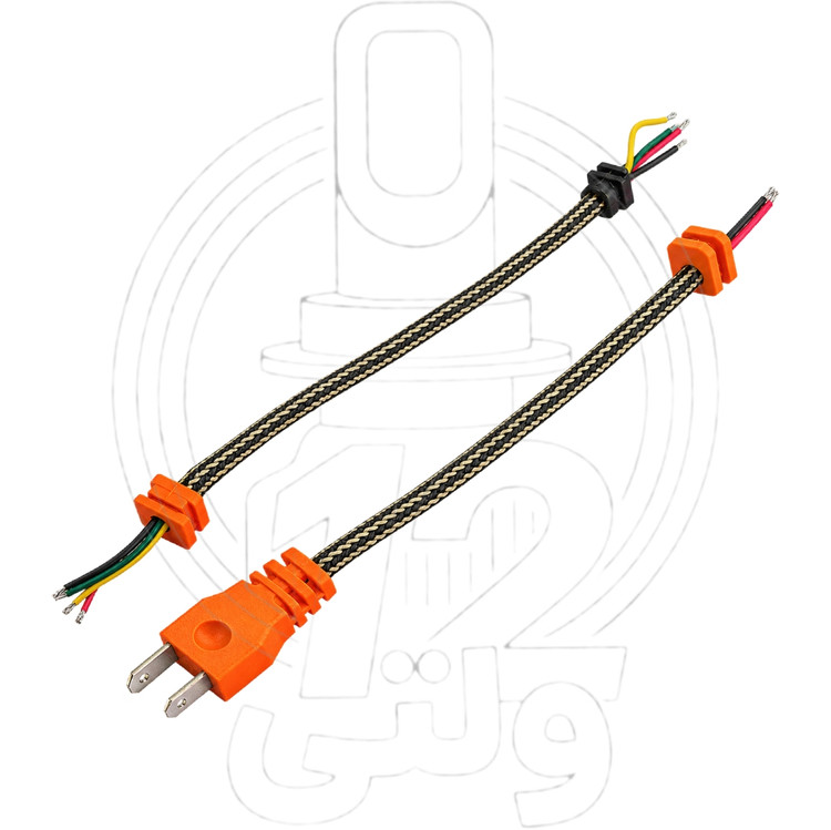 کابل هدلایت اچ هفت کامل * Complete H7 headlight wiring harness assembly
