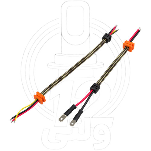 کابل هدلایت اچ یک و اچ سه کامل * Complete wiring harness for H1 and H3 headlights